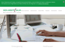 Tablet Screenshot of mein-arbeitstraum.de